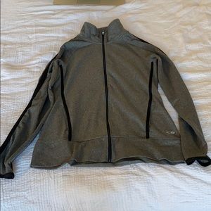 Zip-up workout sweater